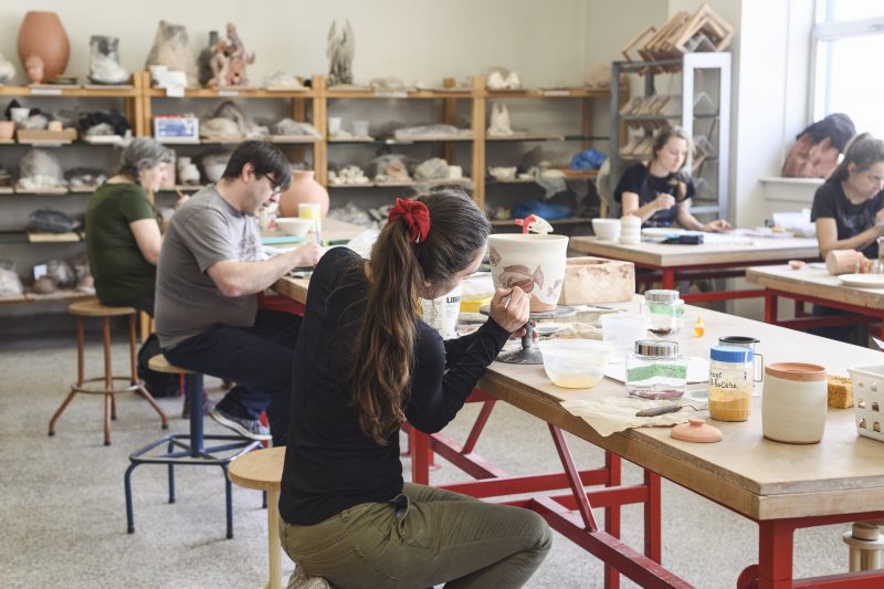 En-tête de la table des Métiers d'art